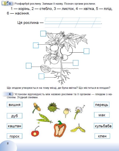 [object Object] «Я досліджую світ. 1 клас. Робочий зошит з інтегрованого курсу. Частина 2», авторів Тетяна Гильберг, Ніна Павич, Світлана Тарнавська - фото №3 - мініатюра