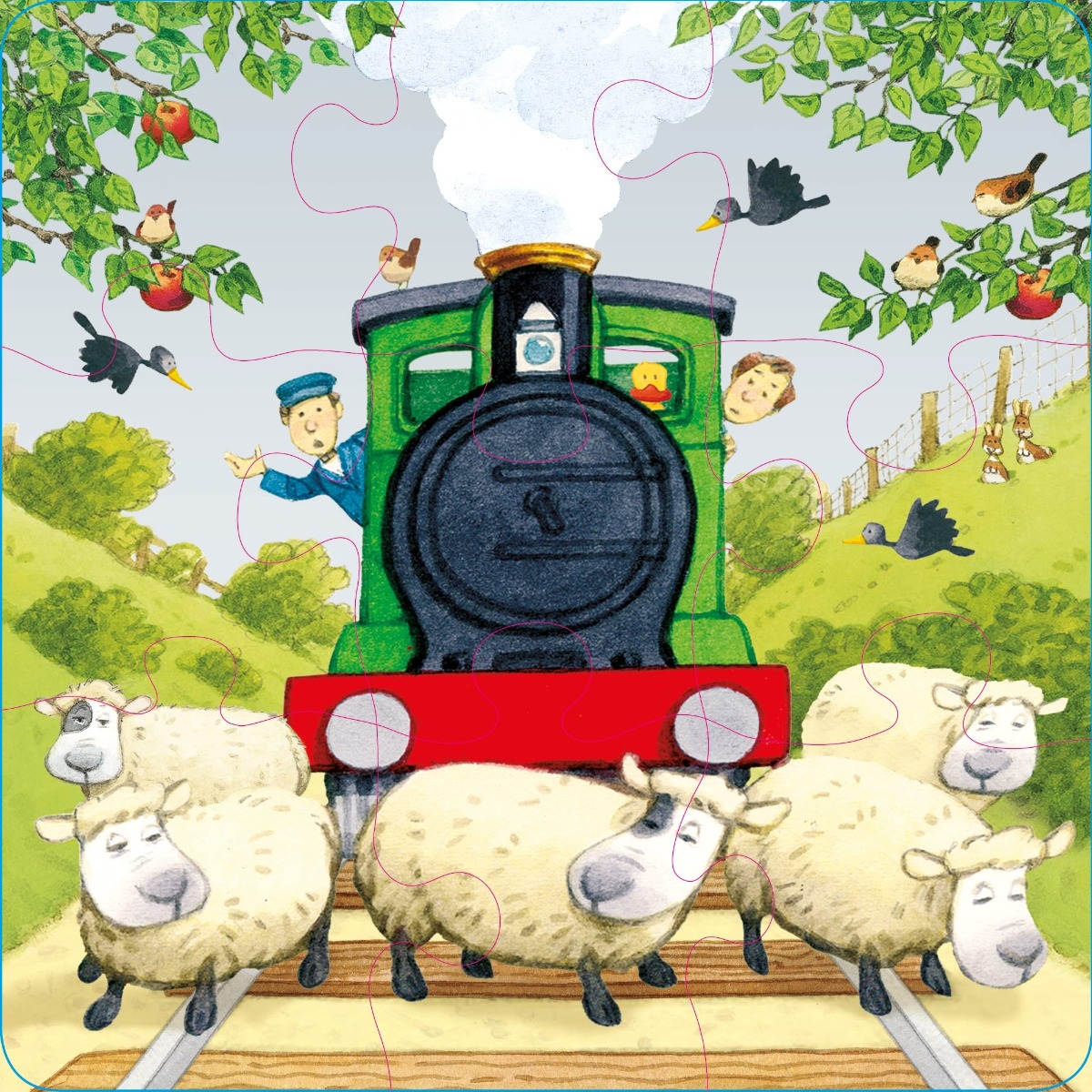 [object Object] «Poppy and Sam's Book and 3 Jigsaws. Trains», автор Хизер Эмери - фото №4 - миниатюра