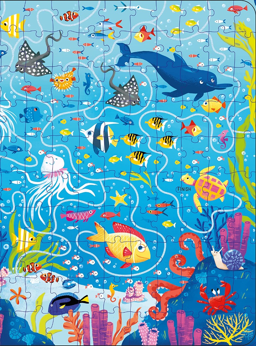 [object Object] «Book and Jigsaw Under the Sea Maze», автор Сэм Смит - фото №3 - миниатюра