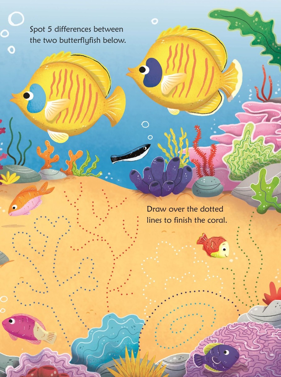 [object Object] «Wipe-Clean Aquarium Activities», автор Кирстин Робсон - фото №3 - миниатюра