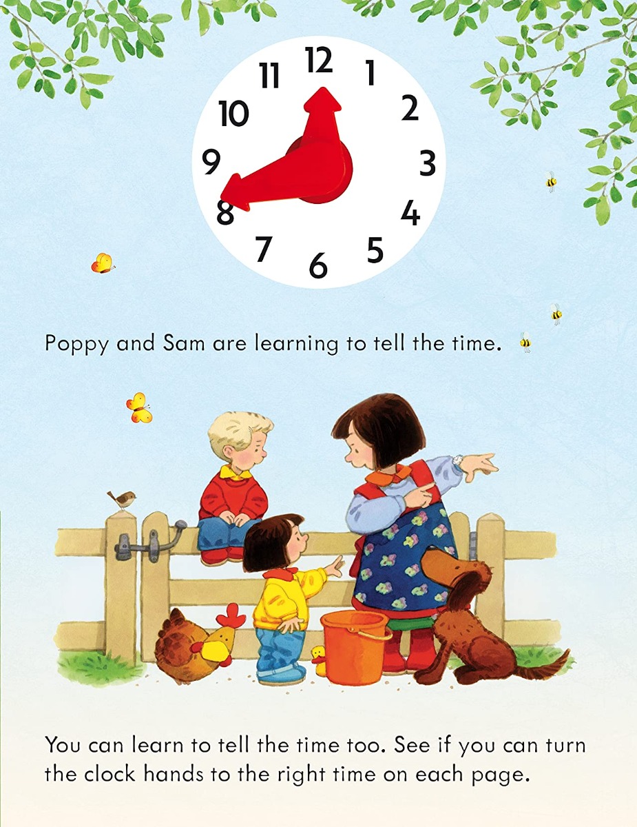 [object Object] «Poppy and Sam's Telling the Time Book», автор Хизер Эмери - фото №3 - миниатюра