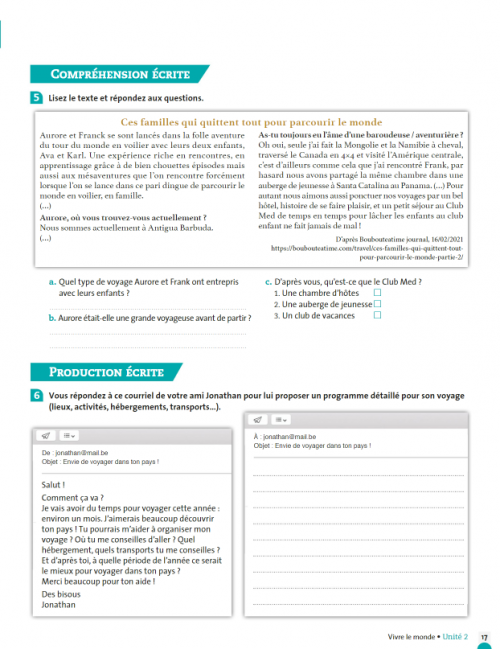 [object Object] «Odyssee: Cahier d'activites B1 + Audio en ligne», авторів Емілі Бухер, Амелі Бріто - фото №3 - мініатюра