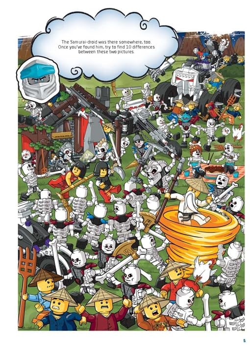 [object Object] «LEGO® NINJAGO®: Where’s the Ninja? A Search and Find Adventure (with Zane minifigure)» - фото №3 - мініатюра