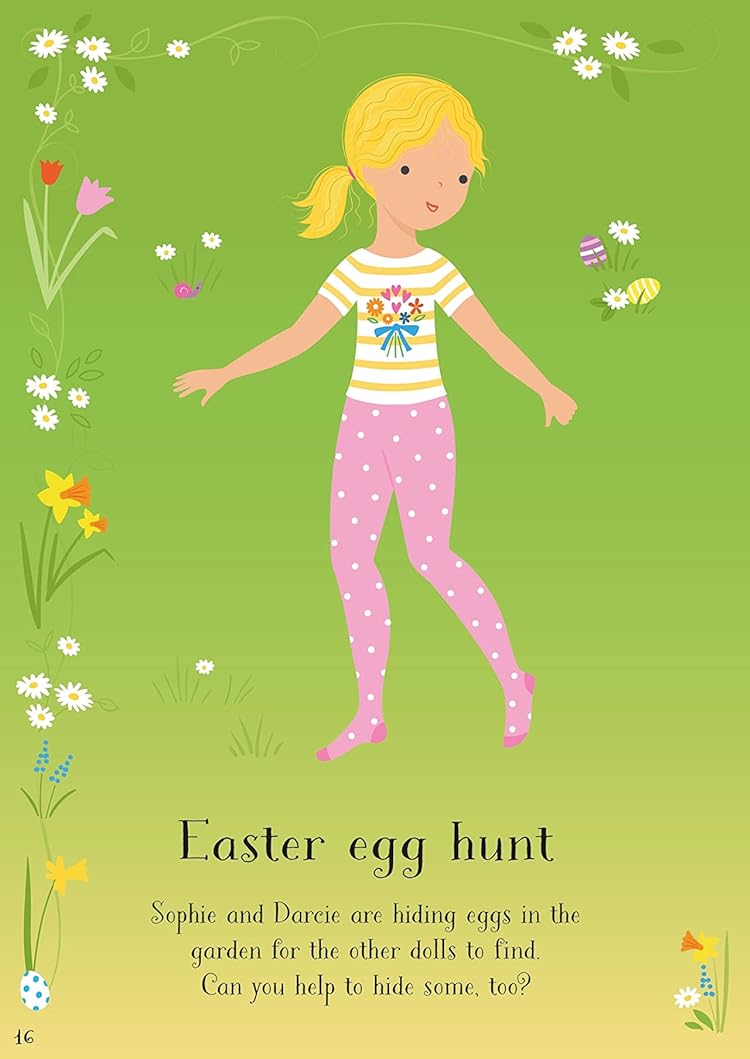 [object Object] «Little Sticker Dolly Dressing Easter», автор Фиона Уотт - фото №4 - миниатюра