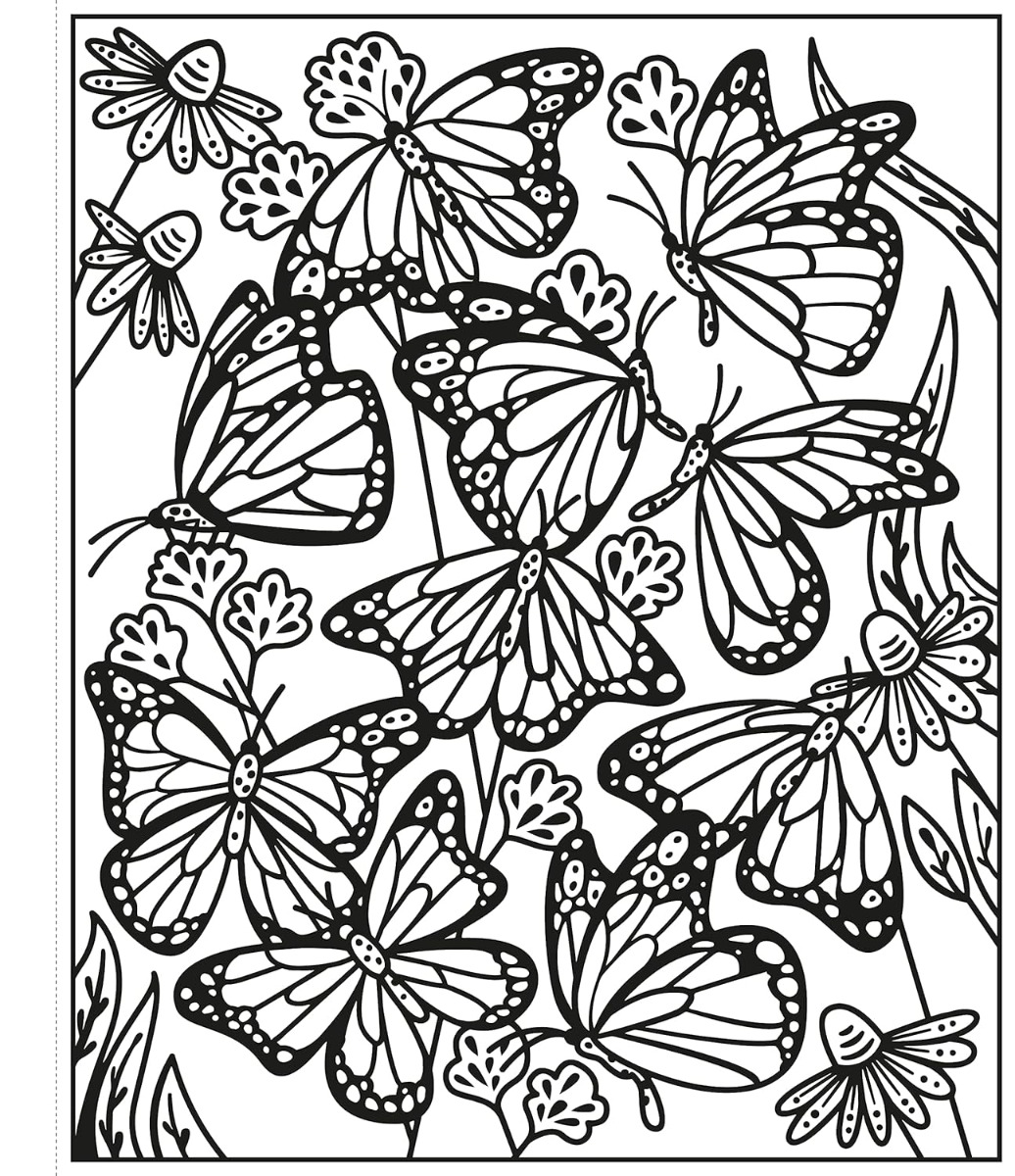 [object Object] «Butterflies. Magic Painting Book», автор Эбигейл Уитли - фото №4 - миниатюра
