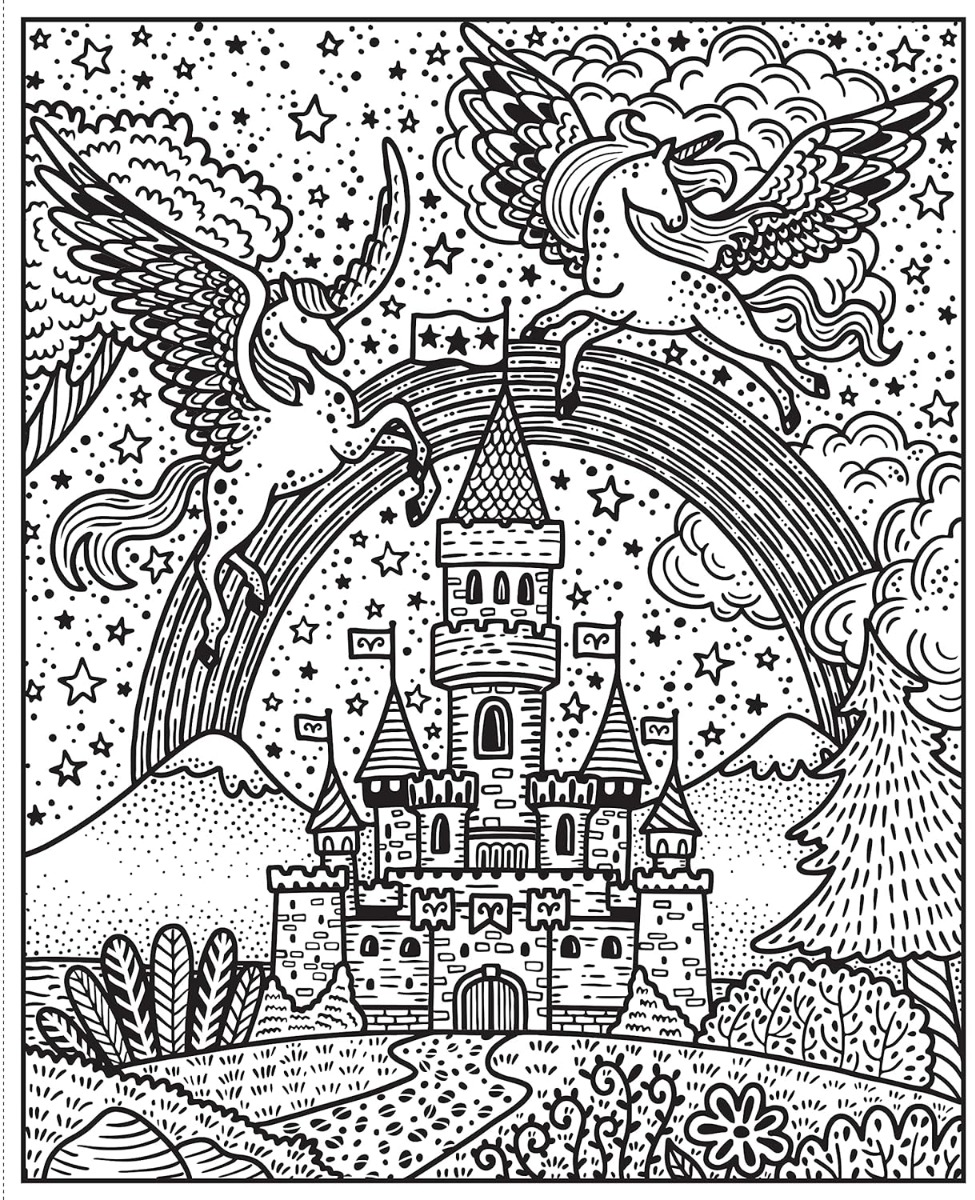 [object Object] «Rainbows. Magic Painting Book», автор Эбигейл Уитли - фото №4 - миниатюра