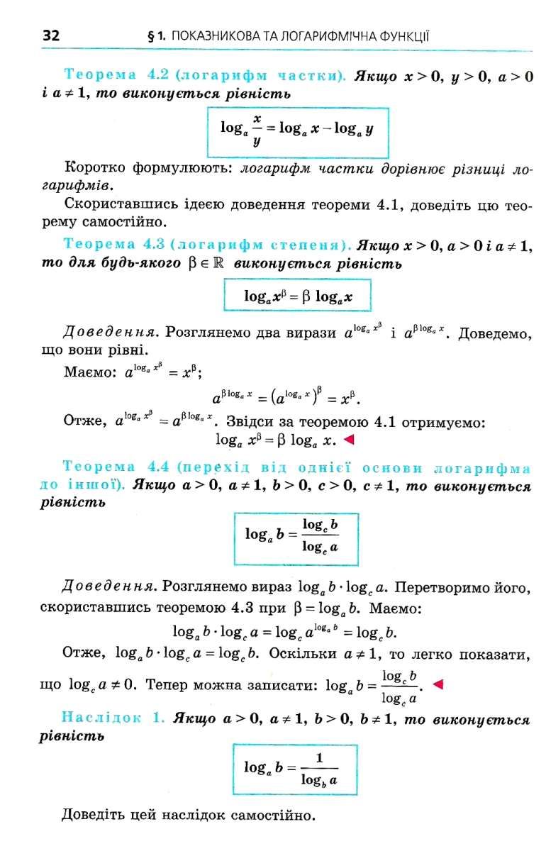 Алгебра і початки аналізу. Підручник. 11 класу. Профільний рівень — фото 8