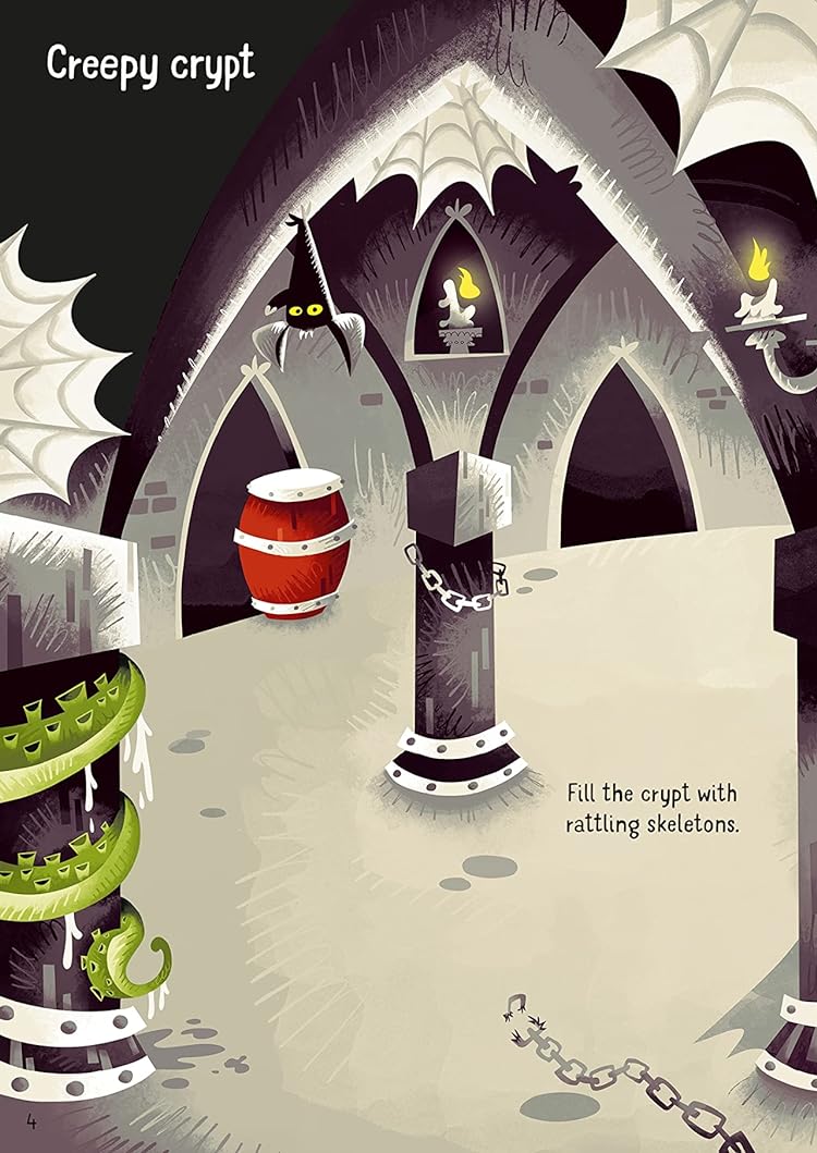 [object Object] «Sparkly Halloween Sticker Book: A Halloween Book for Kids», автор Кристи Пикерсгилл - фото №4 - миниатюра