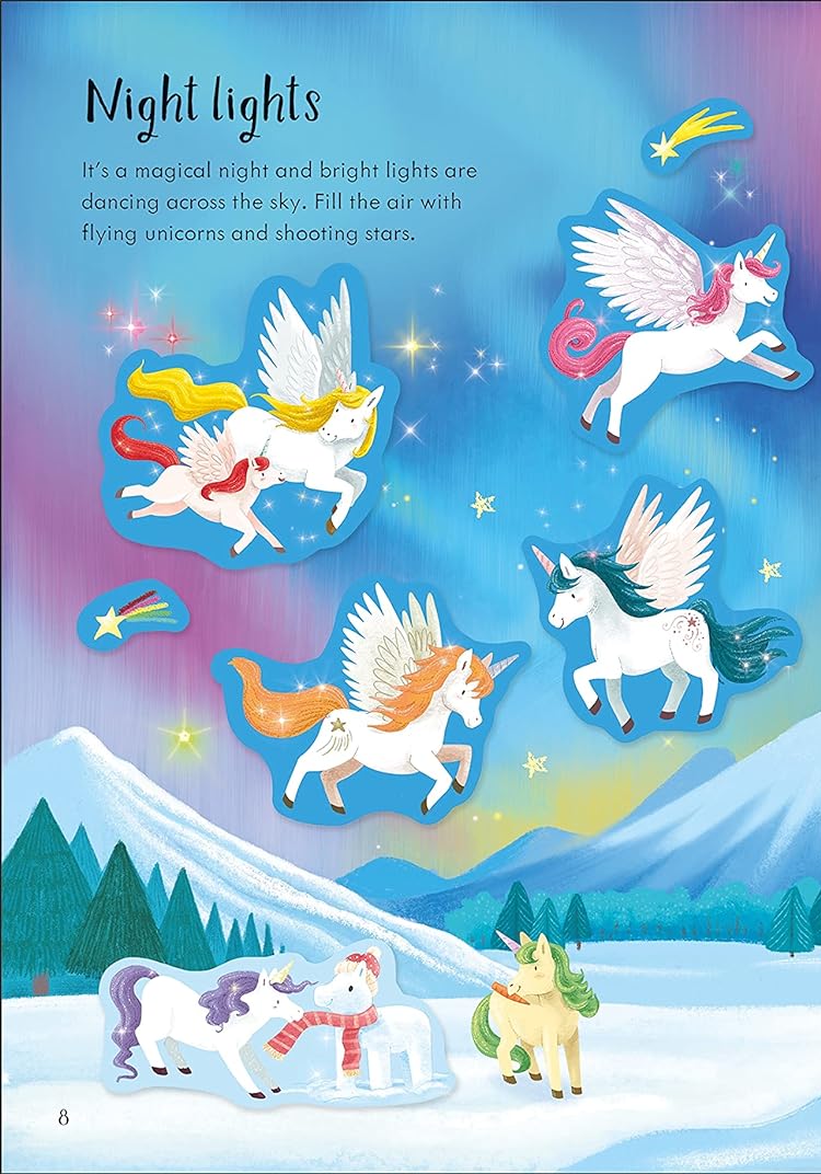 [object Object] «Sparkly Unicorns Sticker Book», автор Кристи Пикерсгилл - фото №4 - миниатюра