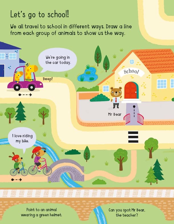 [object Object] «Starting School Activity Book», автор Джессіка Грінвелл - фото №5 - мініатюра