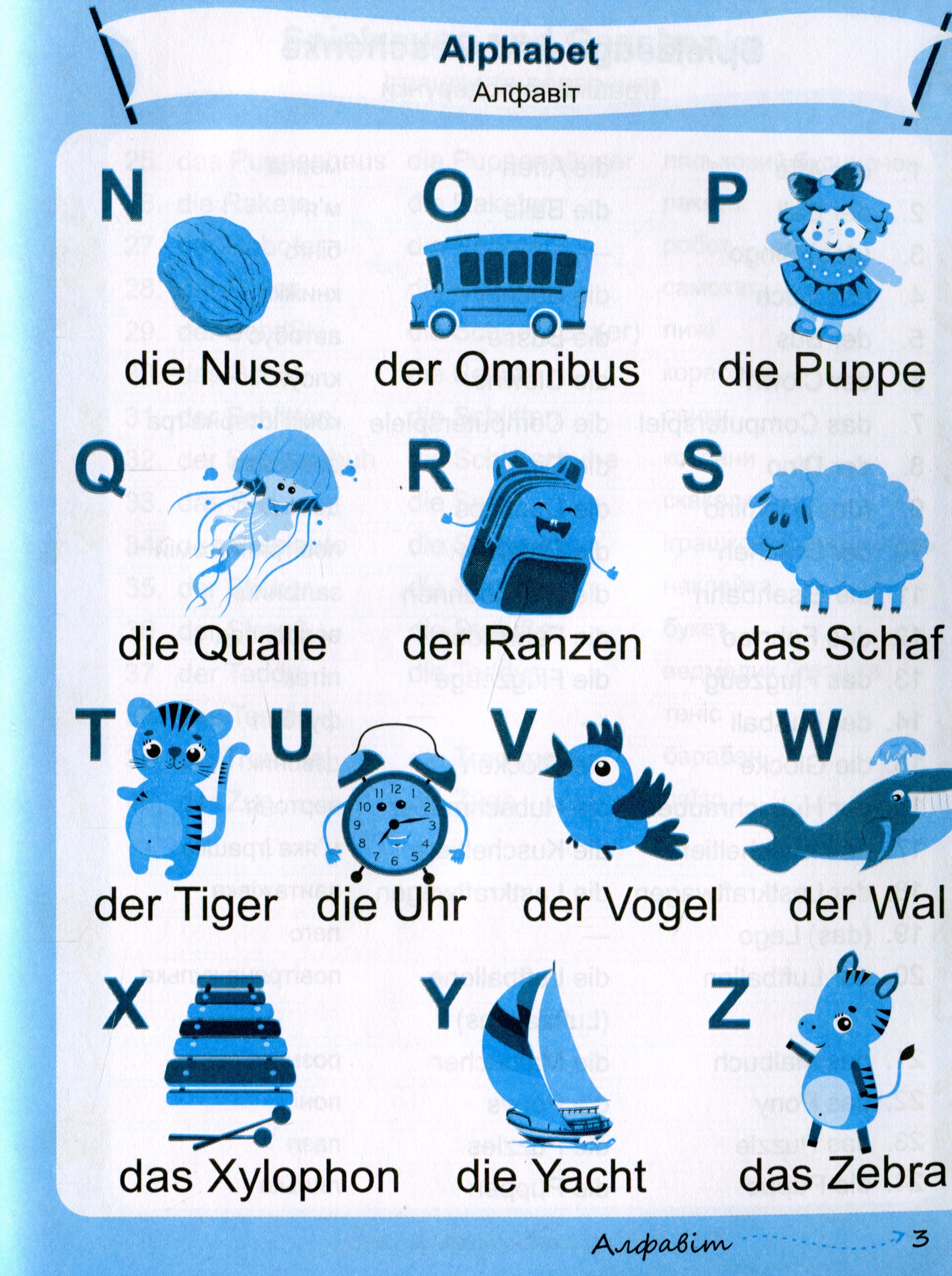 Deutsch Mein Vokabelheft. Мій словник з німецької мови. 1-4 класи — фото 5