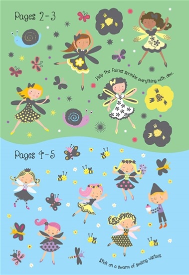 [object Object] «Little Sparkly Fairies Sticker Book», автор Кирстин Робсон - фото №4 - миниатюра