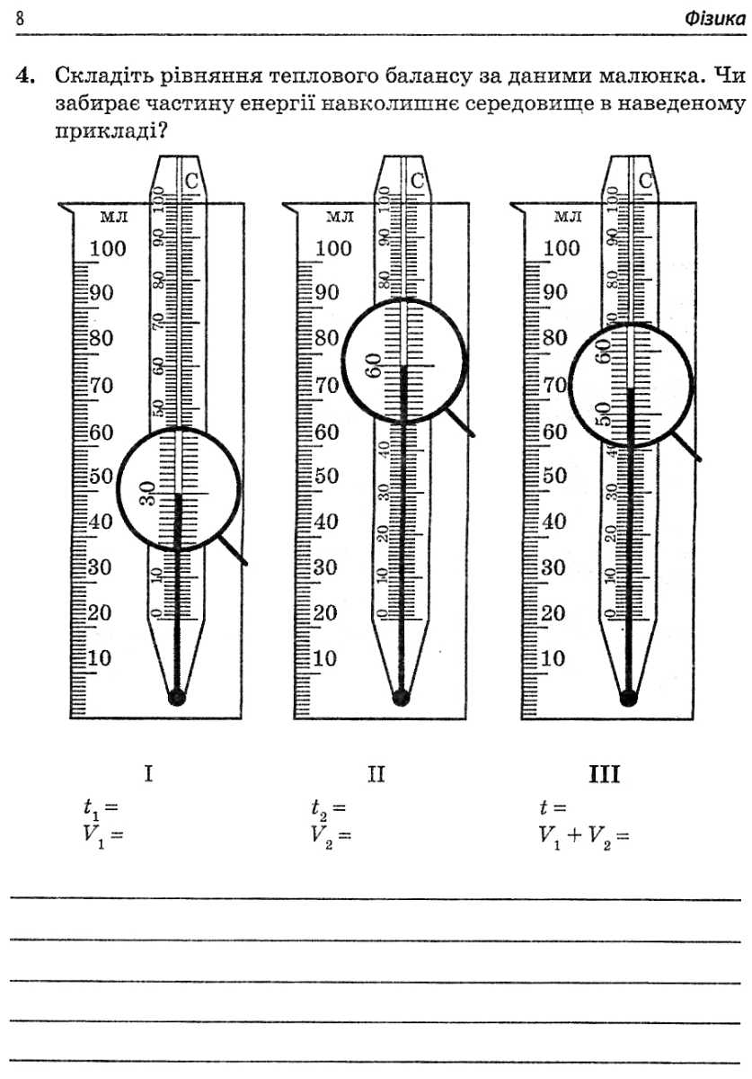 Фізика. 8 клас. Зошит для лабораторних робіт — фото 5