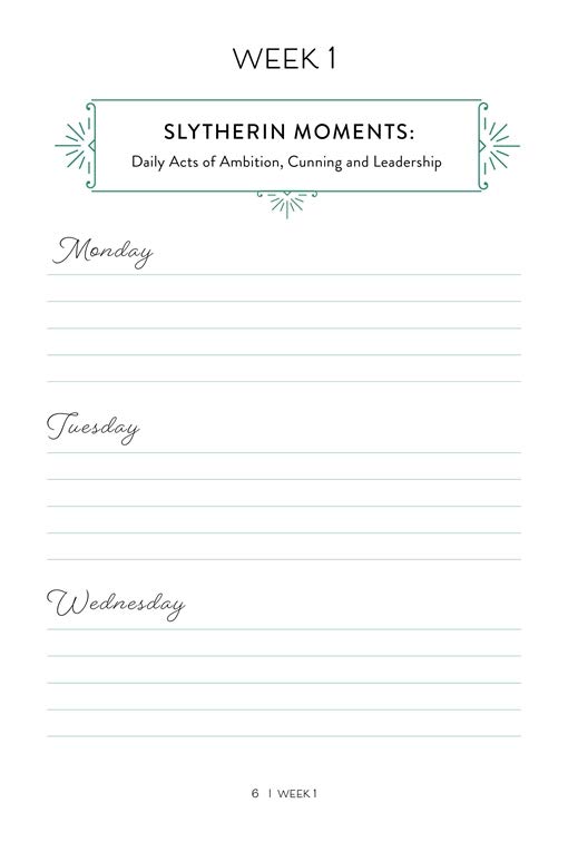 [object Object] «Harry Potter. Ambition. A guided journal for embracing your inner Slytherin» - фото №4 - миниатюра