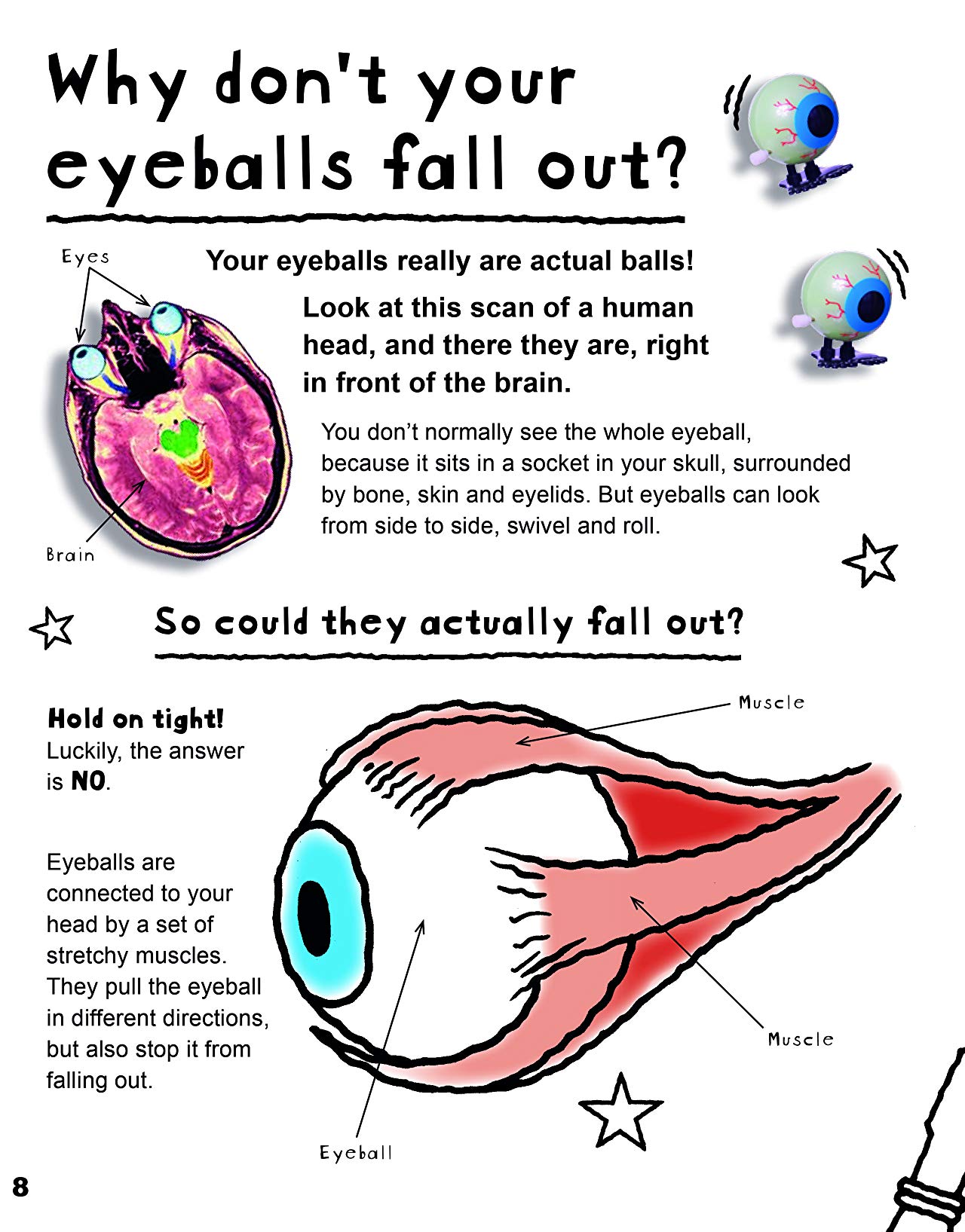 [object Object] «Why Don't Your Eyeballs Fall Out And Other Questions about the Human Body», автор Анна Клейборн - фото №4 - миниатюра