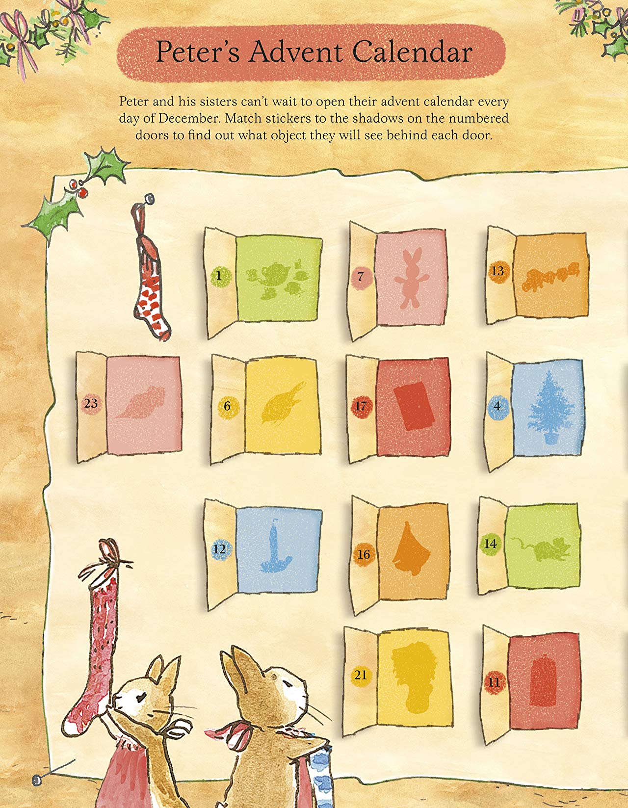 [object Object] «Peter Rabbit Christmas Fun Sticker Activity Book», автор Беатрис Поттер - фото №4 - миниатюра