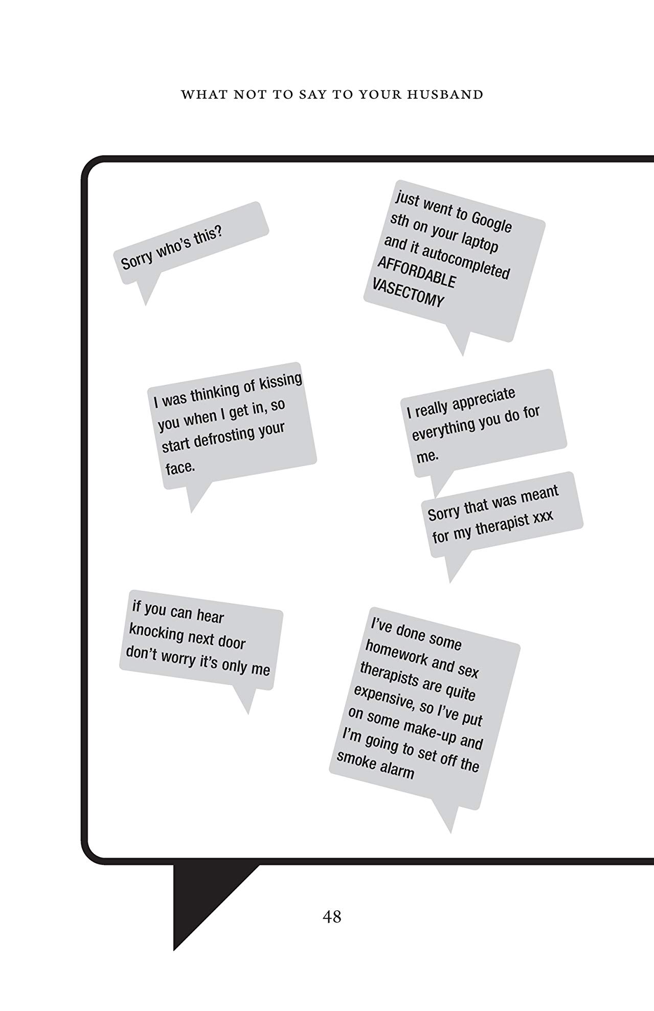 [object Object] «What Not to Say to Your Husband», авторів Джейсон Хейзлі, Ніко Татарович - фото №4 - мініатюра