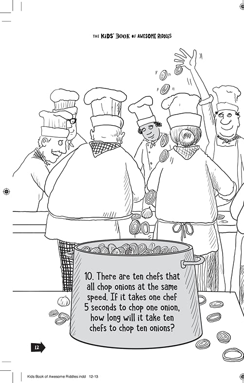 [object Object] «The Kids’ Book of Awesome Riddles. More than 150 brain teasers for kids and their families», автор Аманда Лермонт - фото №4 - миниатюра