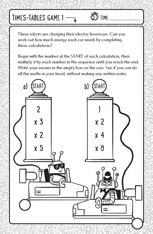 [object Object] «Times Tables Games for Clever Kids. More Than 100 Puzzles to Exercise Your Mind», авторов Гарет Мур, Крис Дикасон - фото №4 - миниатюра