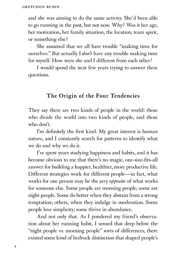 The Four Tendencies. The Indispensable Personality Profiles That Reveal How to Make Your Life Better — фото 6