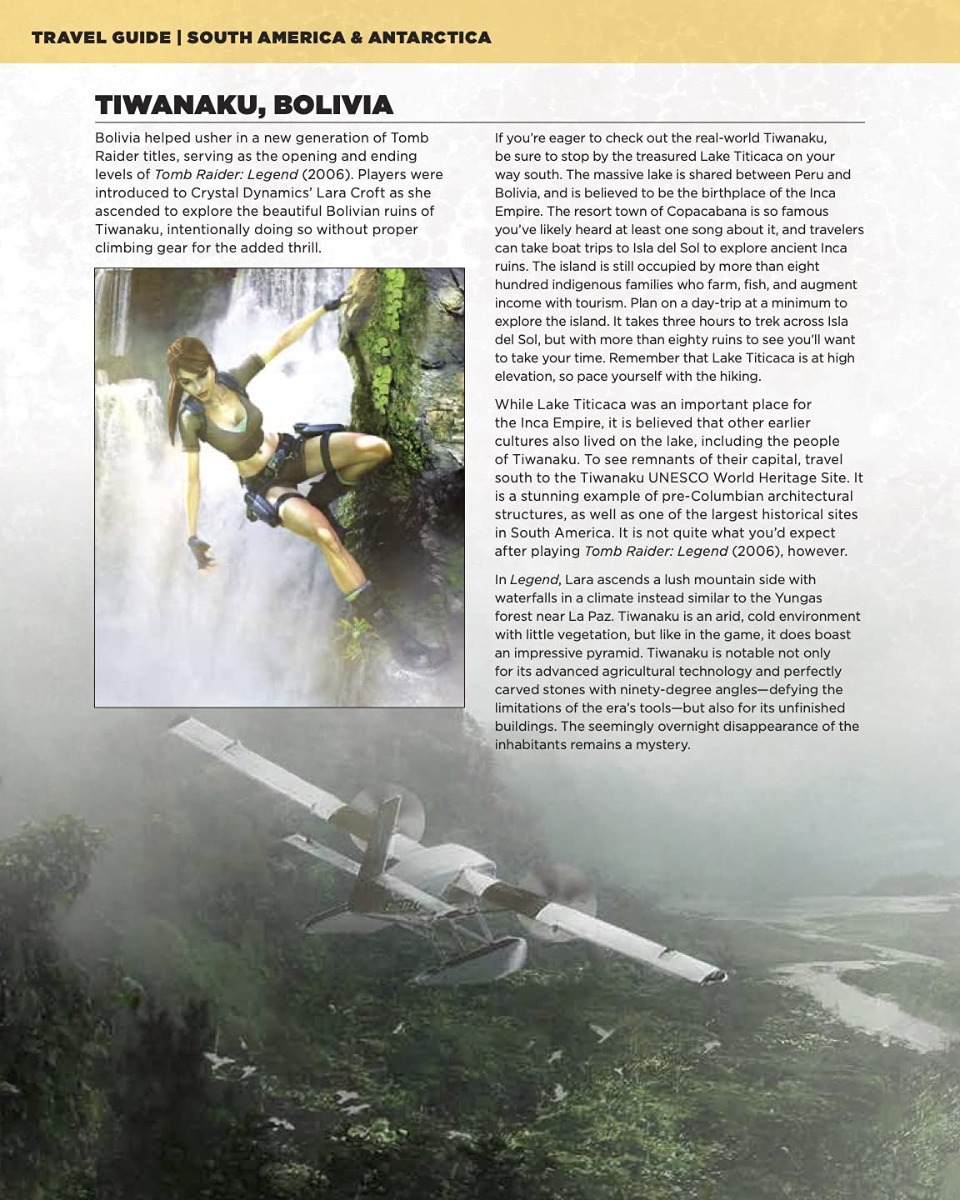 [object Object] «Tomb Raider. The Official Cookbook and Travel Guide», авторов Тара Теохарис, Себастьян Хейли - фото №4 - миниатюра