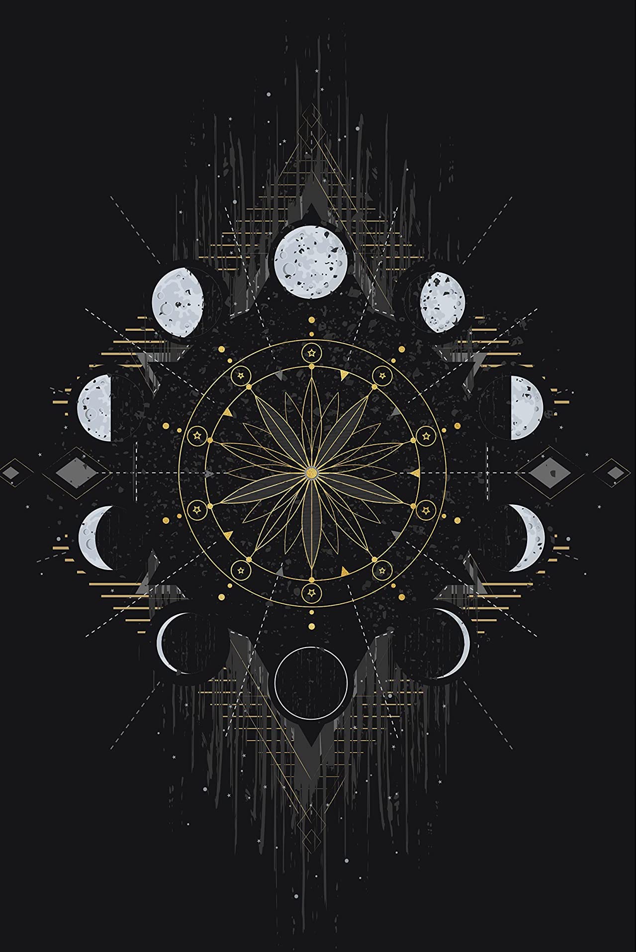 [object Object] «Moon Magic Journal. Harness the Power of the Lunar Cycles with Guided Rituals, Spells, and Meditations», автор Аврора Кейн - фото №4 - миниатюра