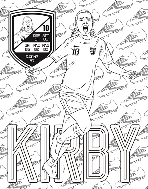 [object Object] «Ultimate Football Heroes Colouring Book» - фото №4 - миниатюра