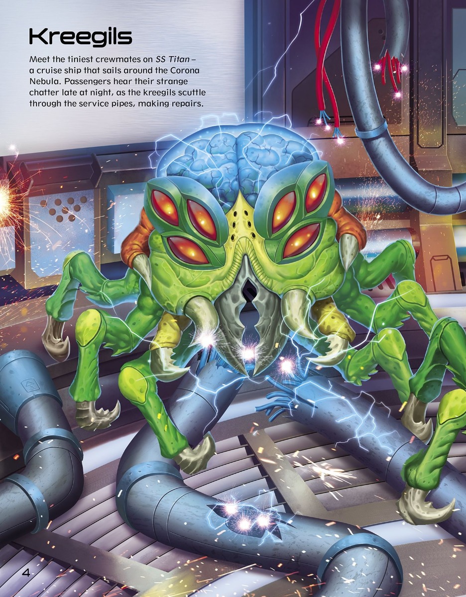[object Object] «Build Your Own Aliens. Sticker Book», авторов Саймон Тадхоуп, Саймон Тадхоуп, Саймон Тадхоуп - фото №4 - миниатюра