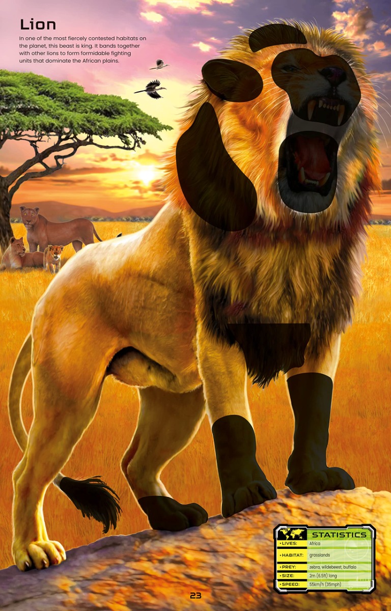 [object Object] «Build Your Own Deadly Animals. Sticker Book», автор Саймон Тадхоуп - фото №4 - миниатюра