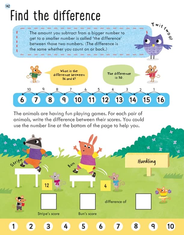 [object Object] «Usborne English and Maths Giant Workbook 5-6», авторов Холли Бэти, Джессика Гринвелл, Джейн Бингхэм, Ханна Уотсон - фото №4 - миниатюра
