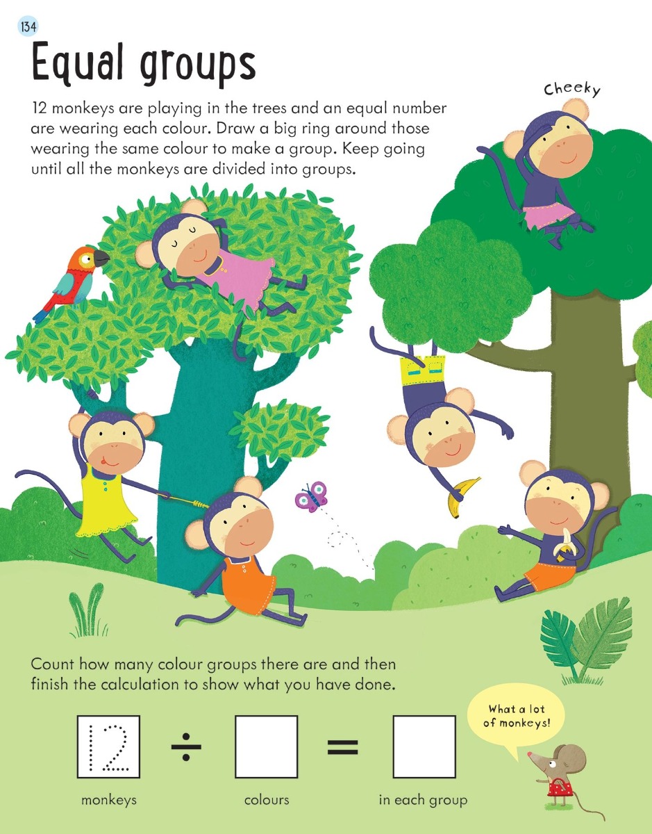 [object Object] «Usborne English and Maths Giant Workbook 6-7», авторов Холли Бэти, Джессика Гринвелл, Джейн Бингхэм, Кэролайн Янг - фото №4 - миниатюра