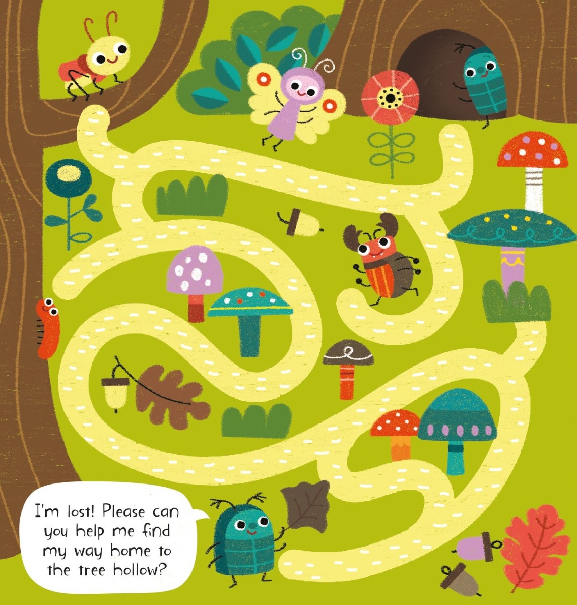 [object Object] «Little Children's Maze Book», автор Мэтью Олдэм - фото №4 - миниатюра