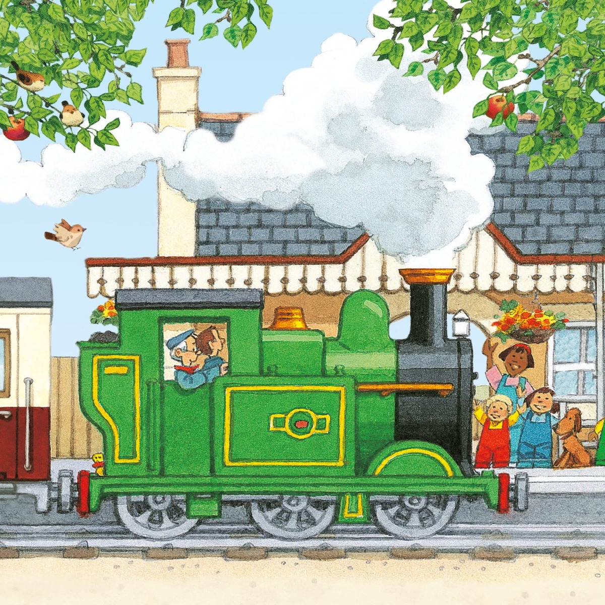 [object Object] «Poppy and Sam's Book and 3 Jigsaws. Trains», автор Хизер Эмери - фото №2 - миниатюра