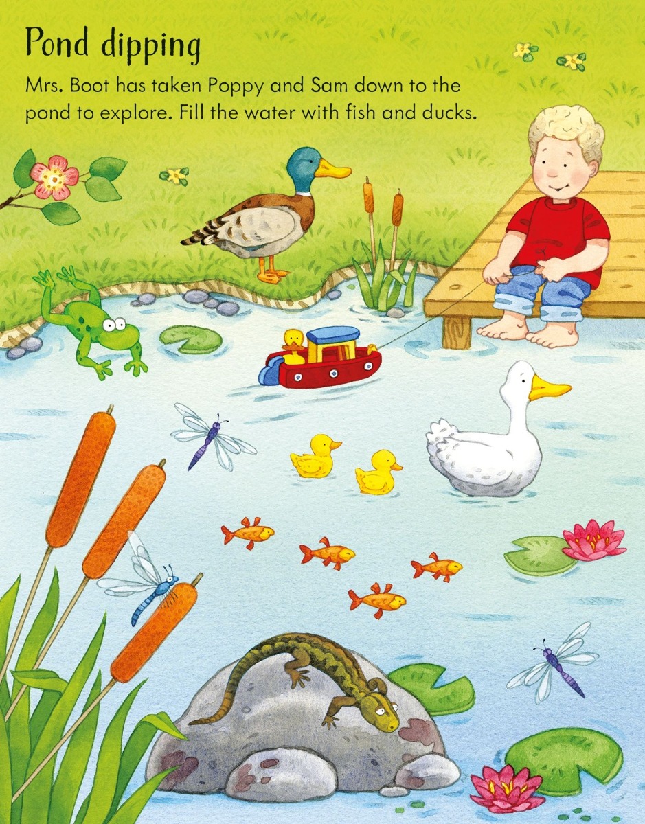 [object Object] «Poppy and Sam's Nature Sticker Book», автор Кейт Нолан - фото №4 - миниатюра