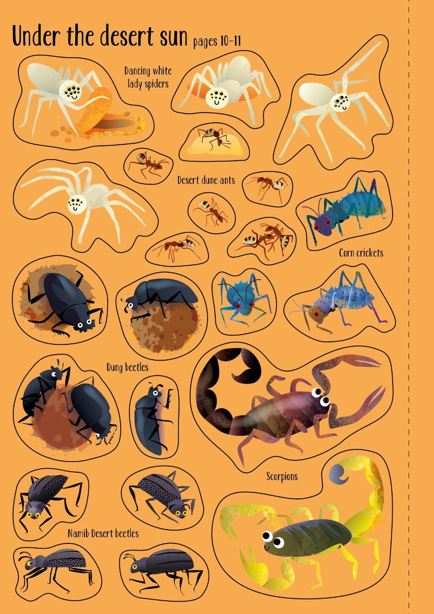 [object Object] «Little First Stickers Bugs», автор Сэм Смит - фото №4 - миниатюра