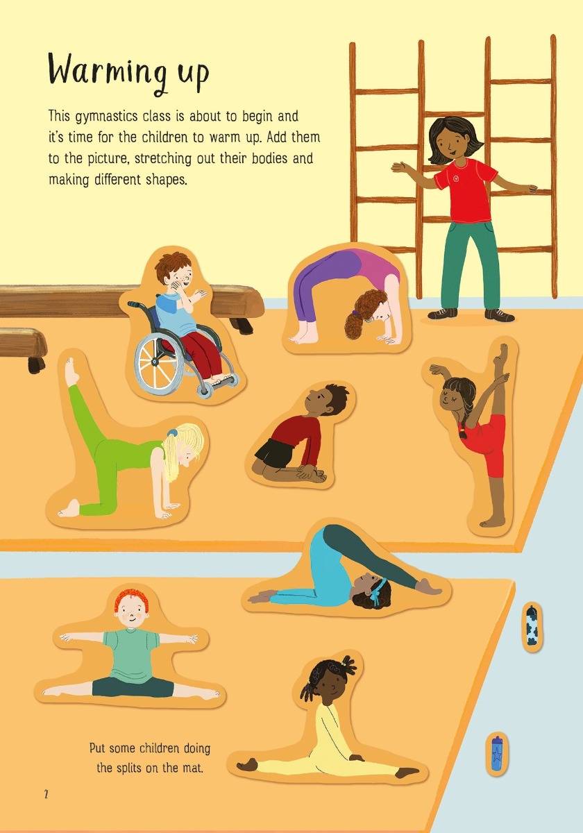 [object Object] «Little First Stickers Gymnastics», автор Джессика Гринвелл - фото №4 - миниатюра