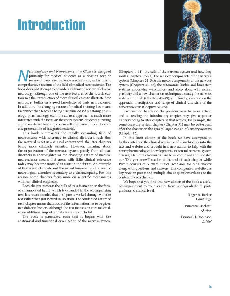 Neuroanatomy and Neuroscience at a Glance — фото 5