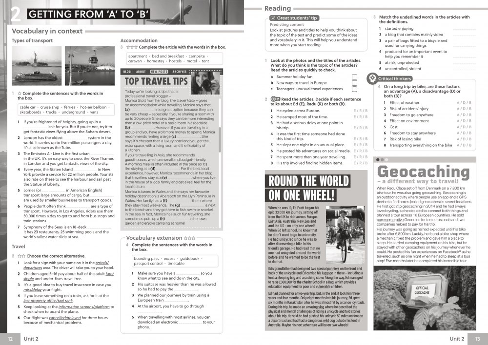 [object Object] «Gateway to the World for Ukraine 4/B1+ Workbook with Digital Workbook», автор Анна Коул - фото №3 - мініатюра