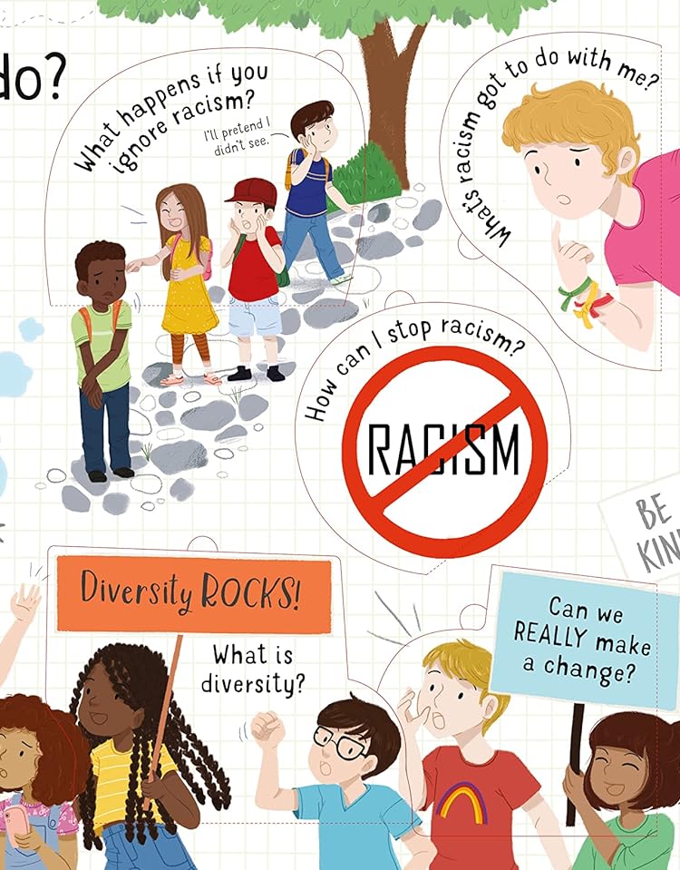 [object Object] «Lift-the-flap Questions and Answers about Racism», автор Джордан Акподжаро - фото №5 - миниатюра