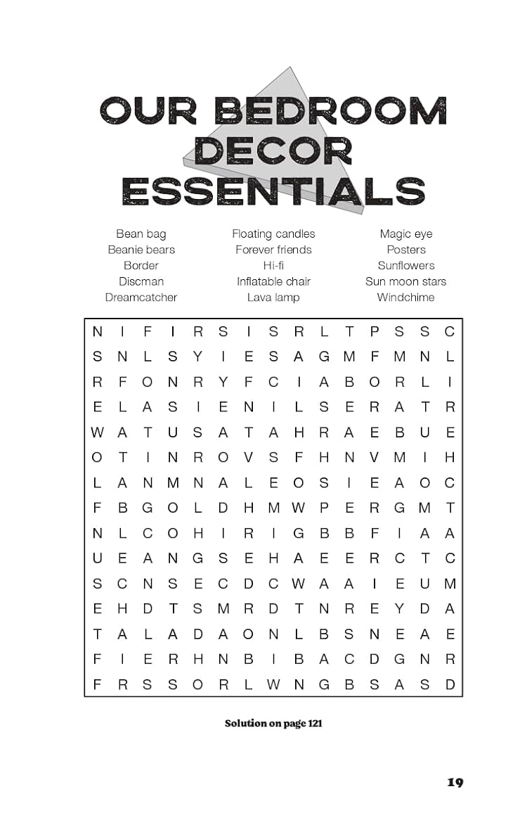 [object Object] «The 90s Activity Book: Take a Chill Pill With the Best-Ever Decade (90s Icon Escapism, Cool Quizzes, Word Puzzles, Colouring Pages, Dot-to-Dots and Bespoke Chillout Playlist)!», авторов Виктория Карсер, Гарет Мур - фото №5 - миниатюра