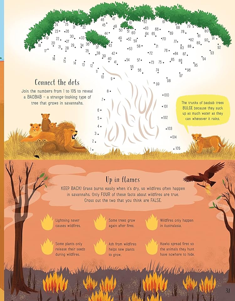 [object Object] «Planet Earth Activity Book», авторів Ліззі Коуп, Сем Бер - фото №5 - мініатюра