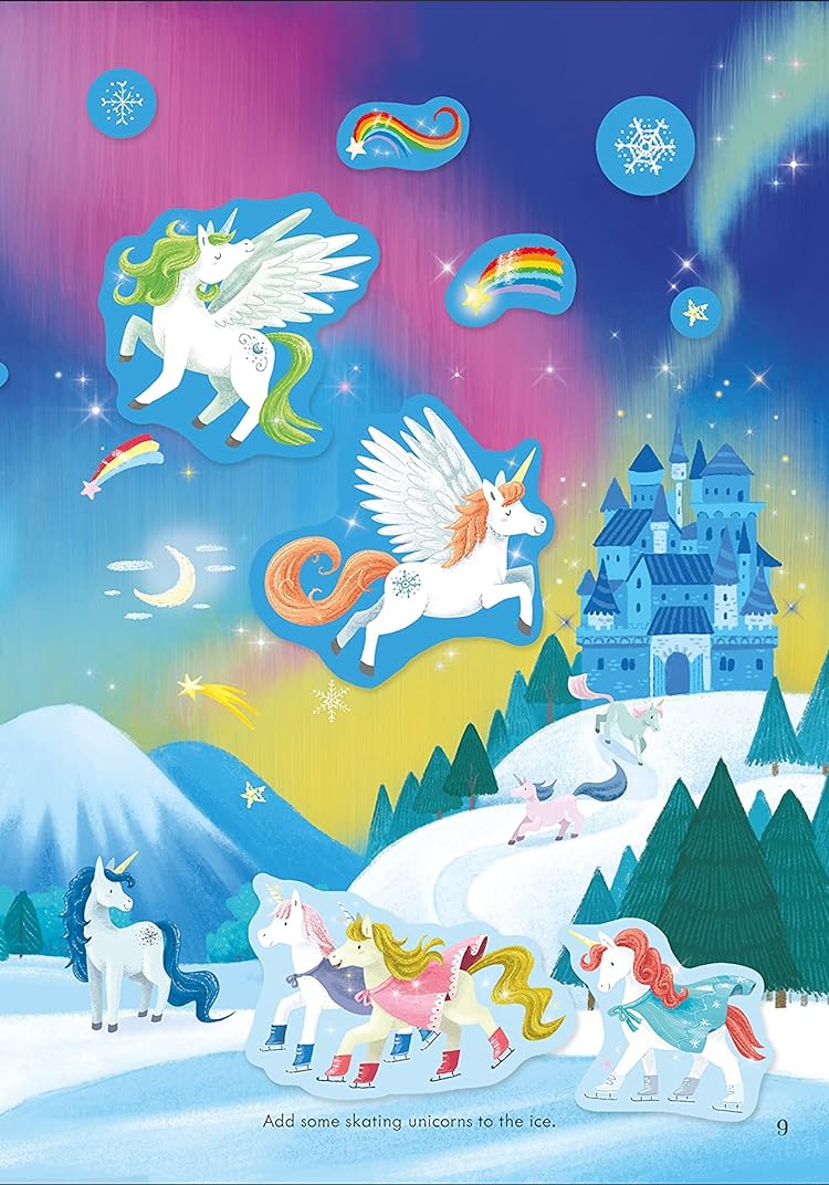 [object Object] «Sparkly Unicorns Sticker Book», автор Кристи Пикерсгилл - фото №5 - миниатюра