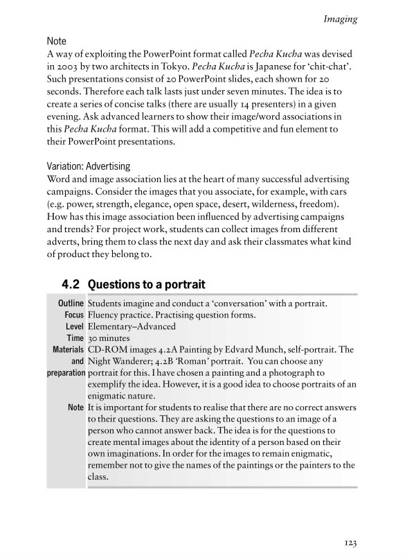 [object Object] «Working with Images. A Resource Book for the Language Classroom (+CD-ROM)», автор Бен Голдштейн - фото №5 - мініатюра
