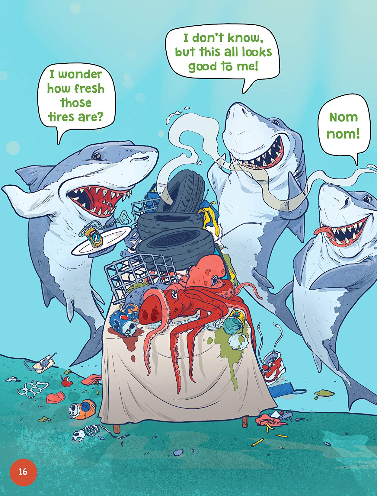 [object Object] «Are You Smarter Than a Shark? Learn How Sharks Survive in their Watery World. 100+ Facts about Sharks!», автор Дэвид Гордон - фото №5 - миниатюра