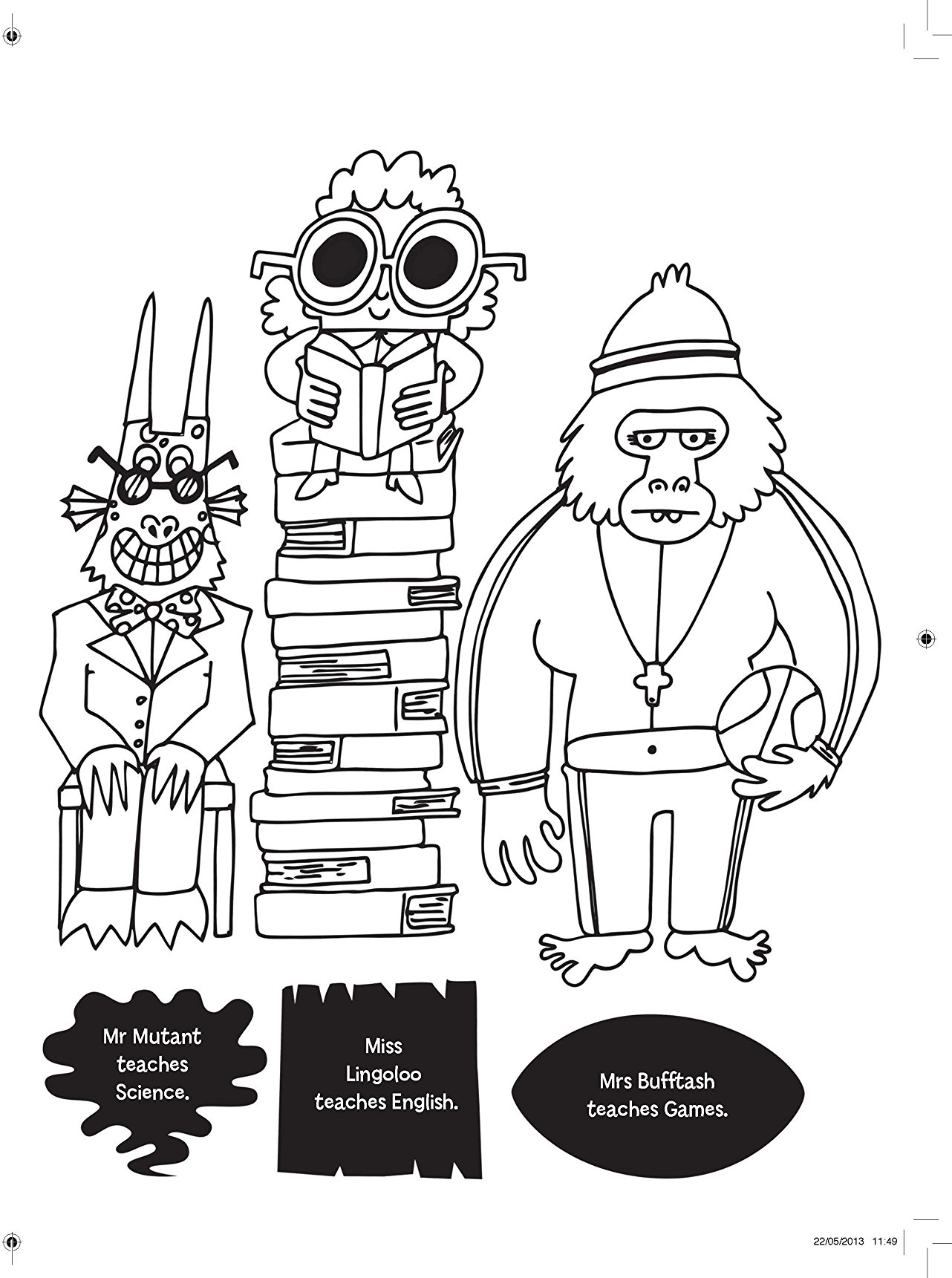 [object Object] «The Anti-Boredom Colouring Book», автор Крис Дикасон - фото №5 - миниатюра