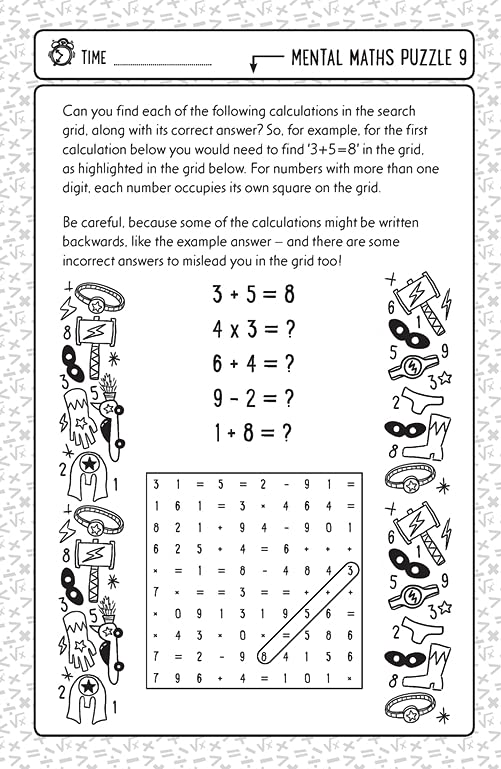 [object Object] «Mental Maths Games for Clever Kids», авторов Гарет Мур, Крис Дикасон - фото №5 - миниатюра