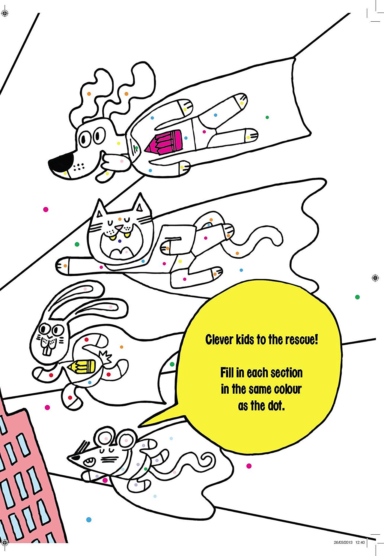 [object Object] «Clever Kids' Colouring Book», автор Крис Дикасон - фото №5 - миниатюра