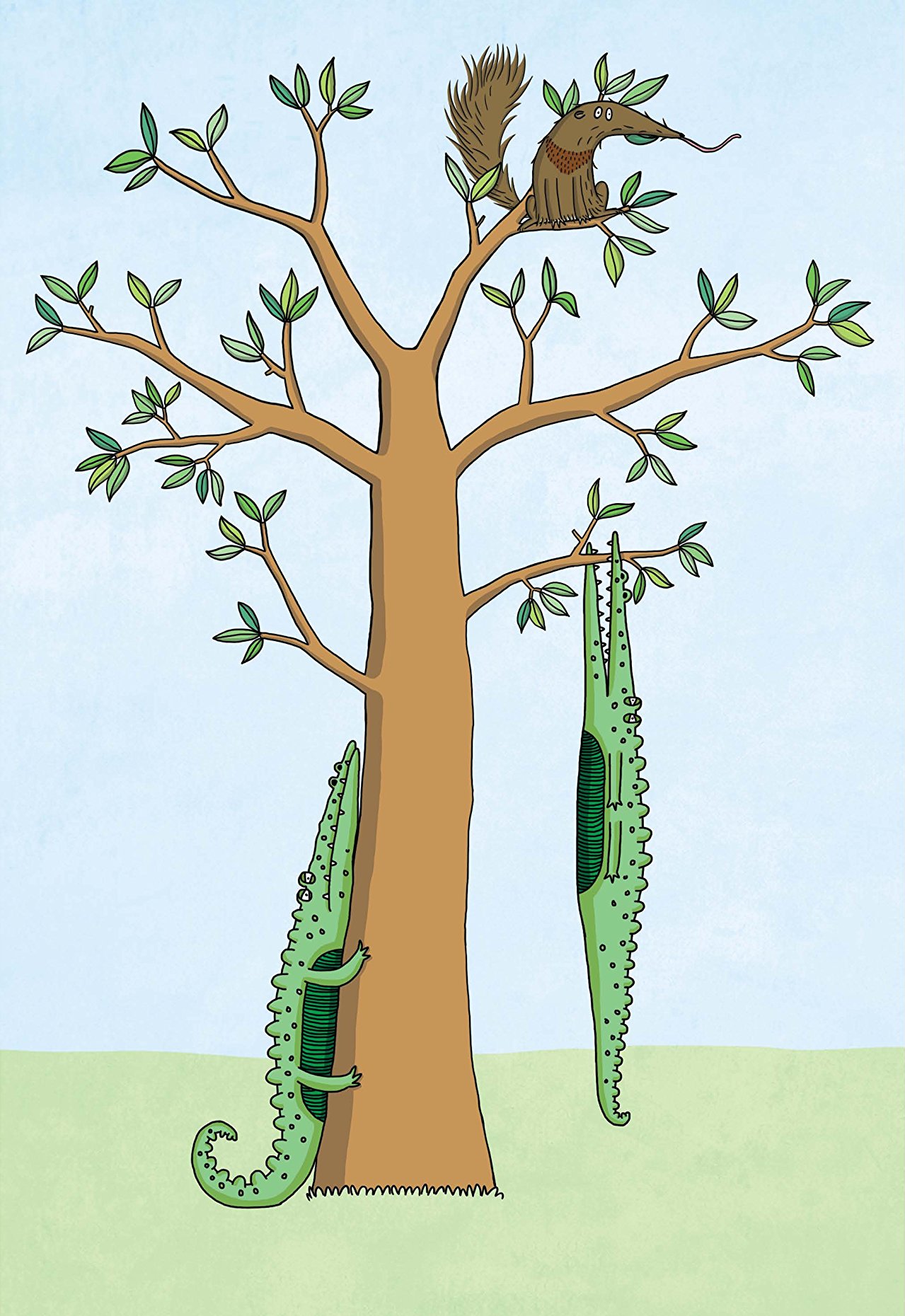 [object Object] «123, Anteater Stuck Up A Tree», автор Макс Джексон - фото №5 - миниатюра