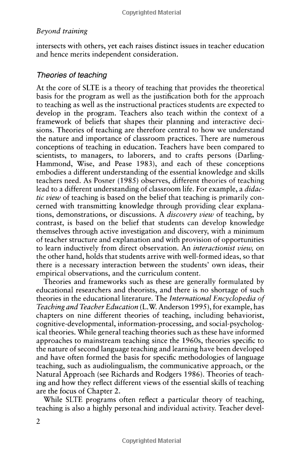 [object Object] «Beyond Training. Perspectives on Language Teacher Education», автор Джек К. Річардс - фото №5 - мініатюра