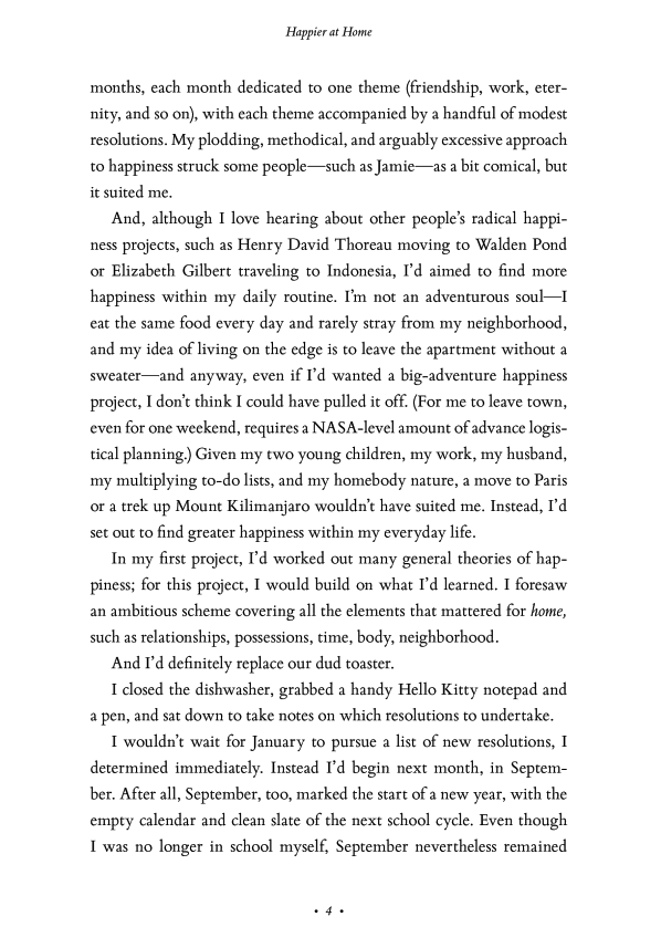 [object Object] «Happier at Home. Kiss More, Jump More, Abandon a Project, Read Samuel Johnson, and My Other Experiments in the Practice of Everyday Life», автор Гретхен Рубин - фото №5 - миниатюра